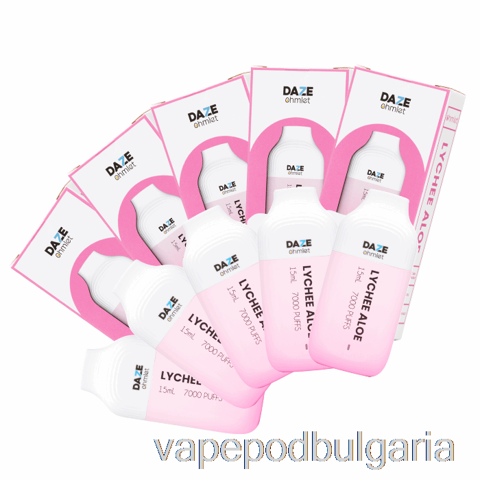 Vape Bulgaria [10-pack] 7 Daze Ohmlet 7000 за еднократна употреба